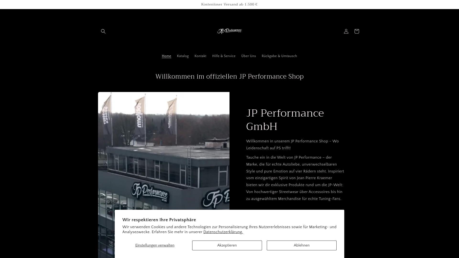 Screenshot jp-performance.net