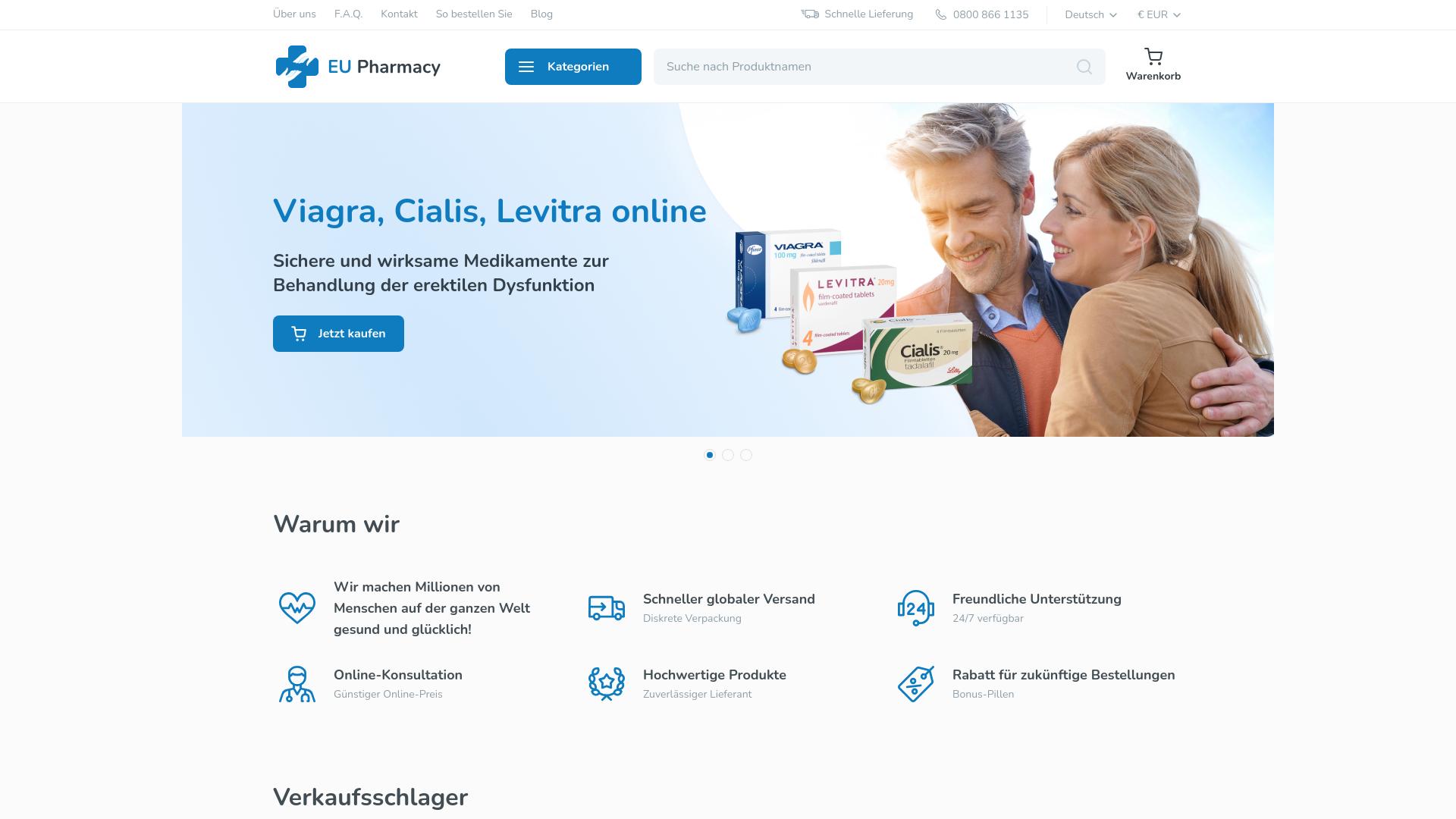 Screenshot medeurope24.com