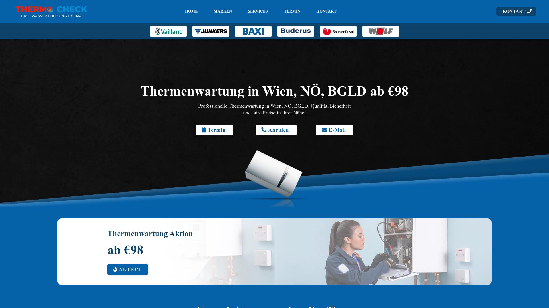Screenshot mein-thermenwartung.at