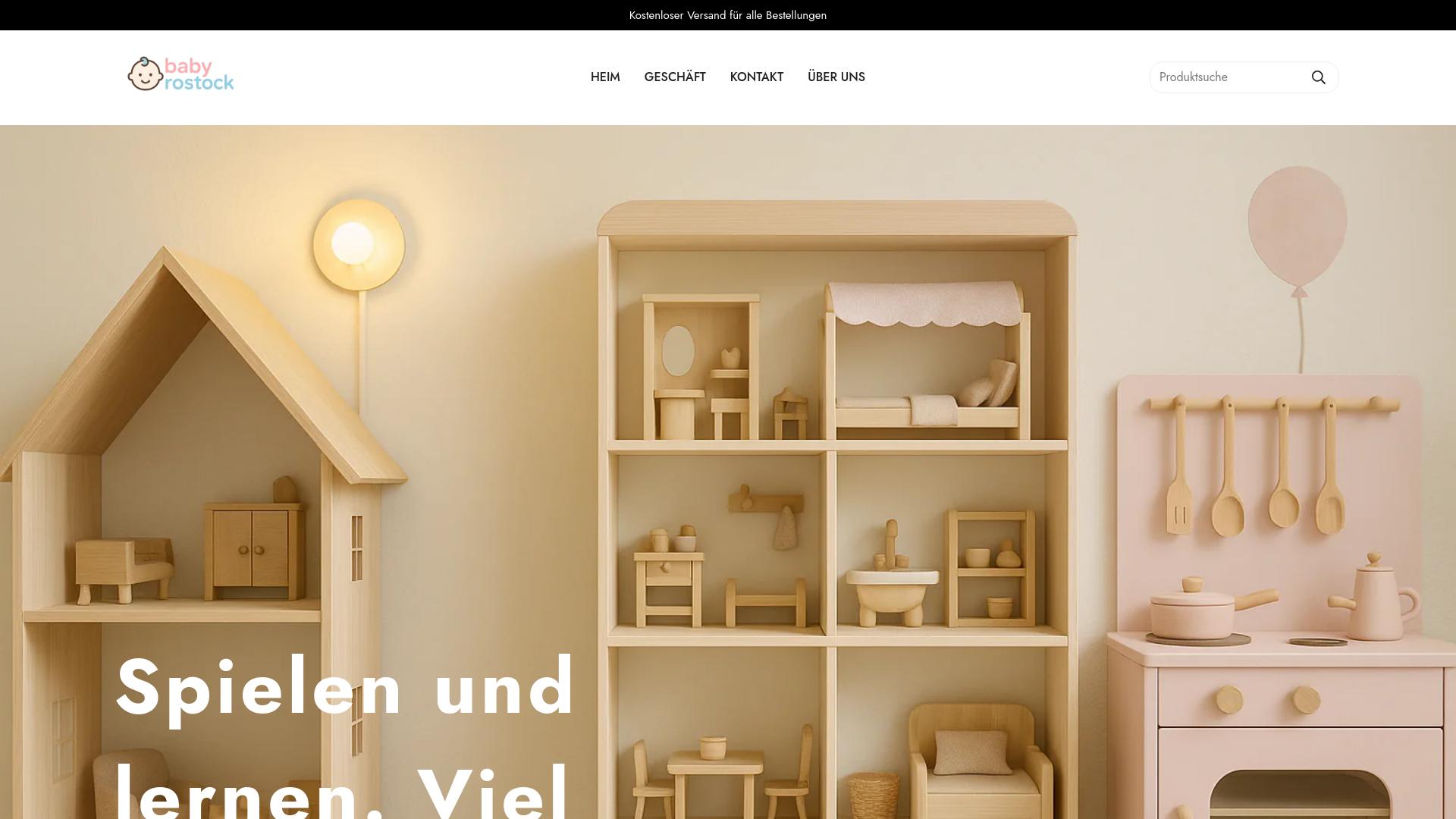 Screenshot baby-rostock.com