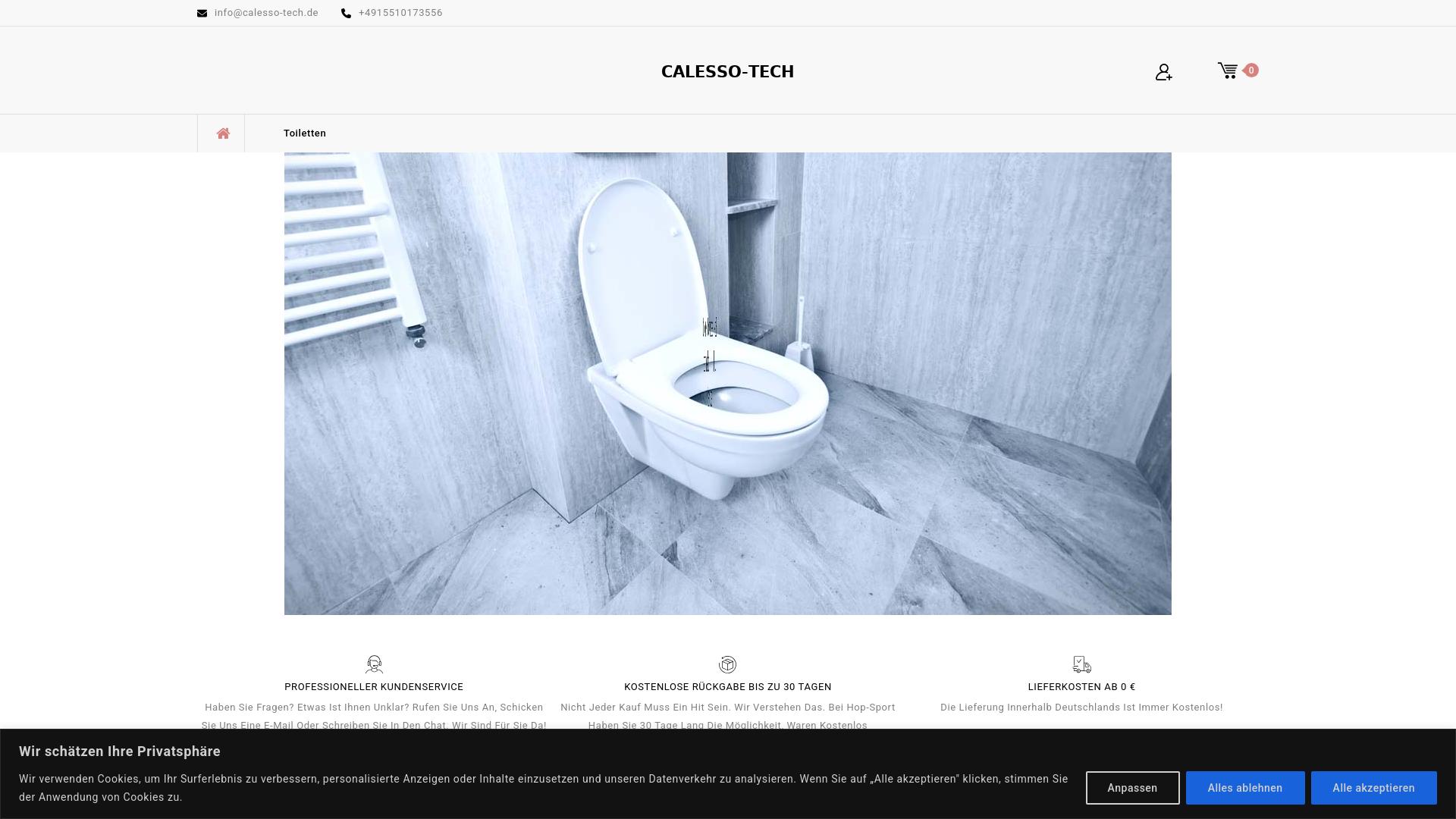 Screenshot calesso-tech.de