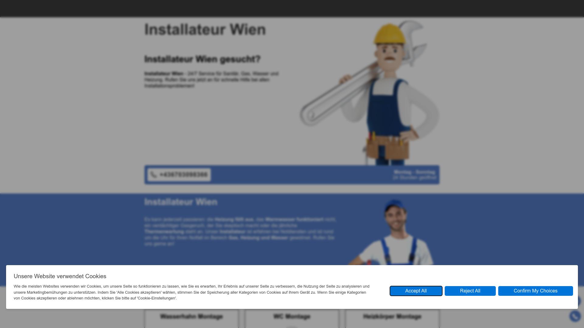 Screenshot installateur-hilfe.at