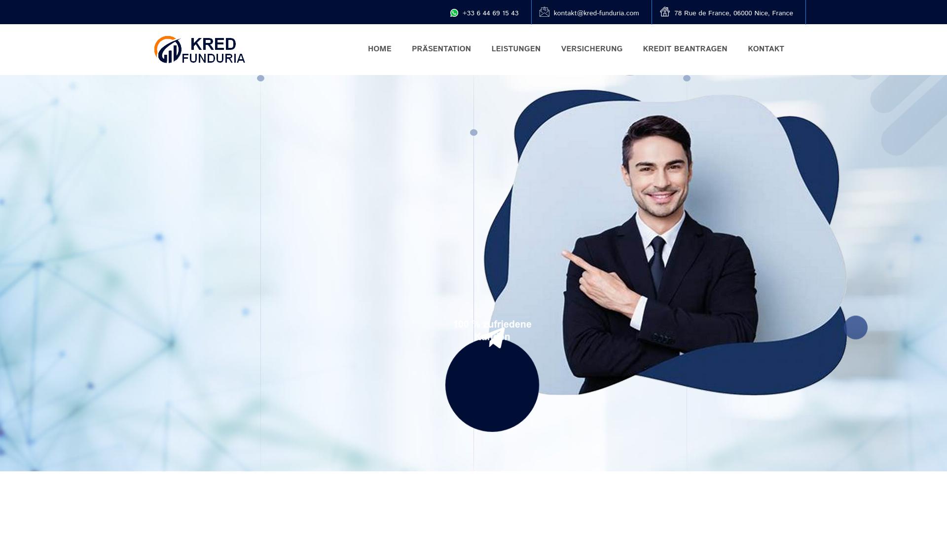 Screenshot kred-funduria.com