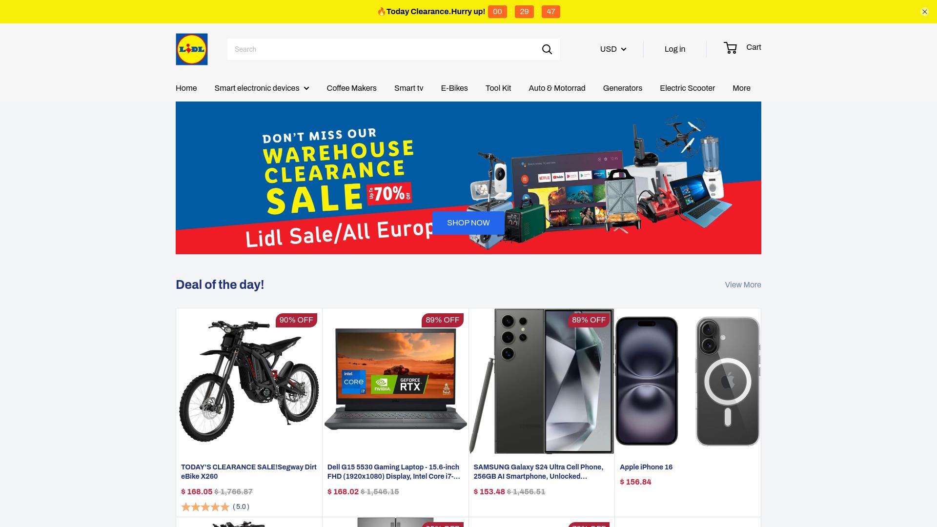 Screenshot lidl-de-de.vip