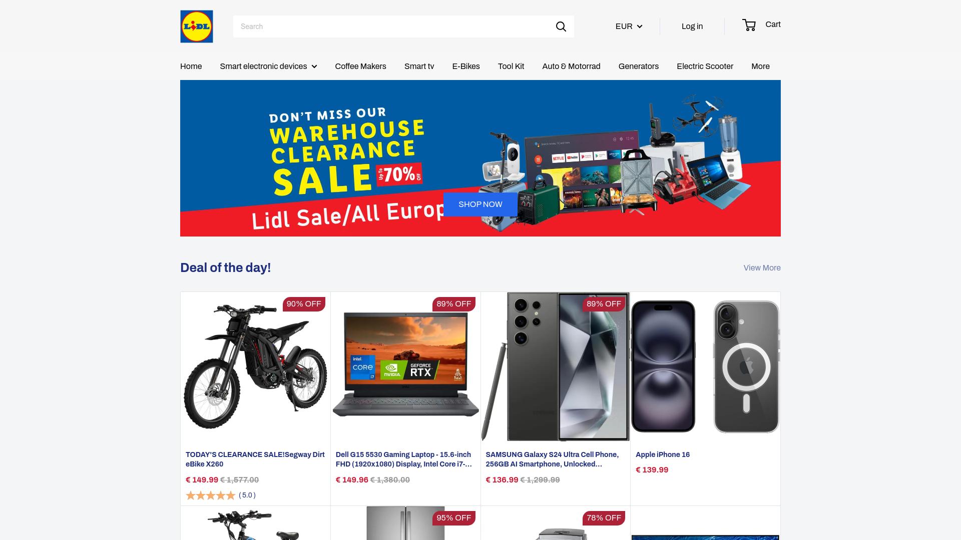 Screenshot lidl-socce-de.vip