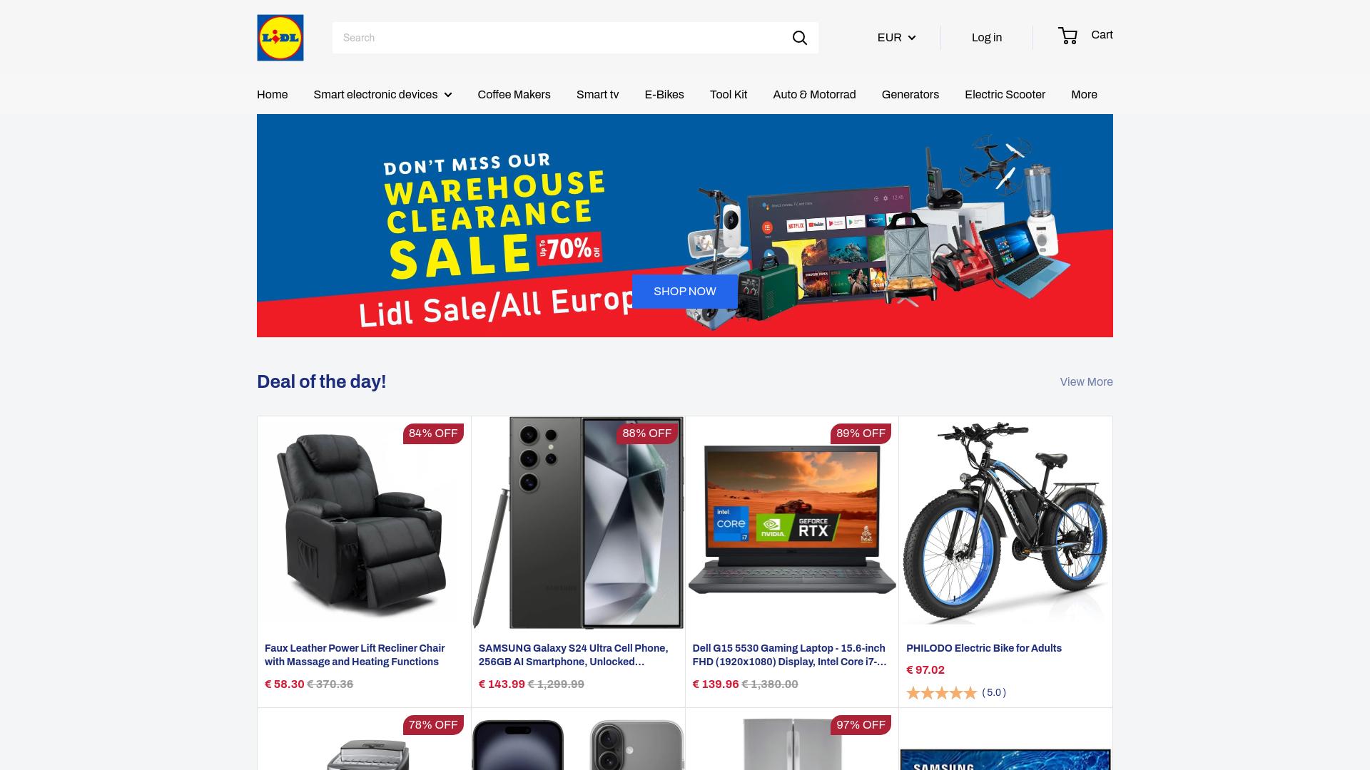 Screenshot lidlmmarketvip.vip