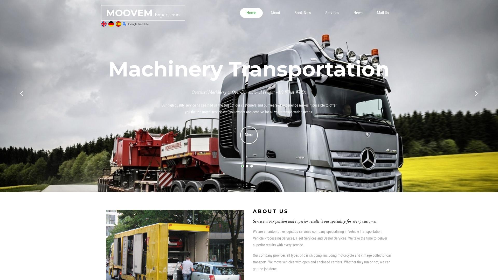 Screenshot moovem-expert.com
