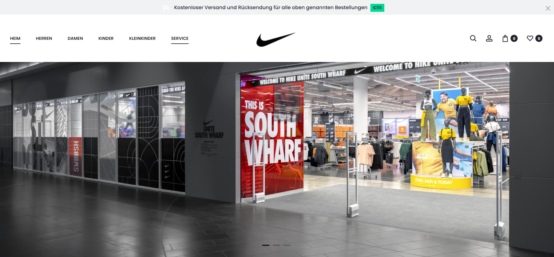 Screenshot nikedunks.at