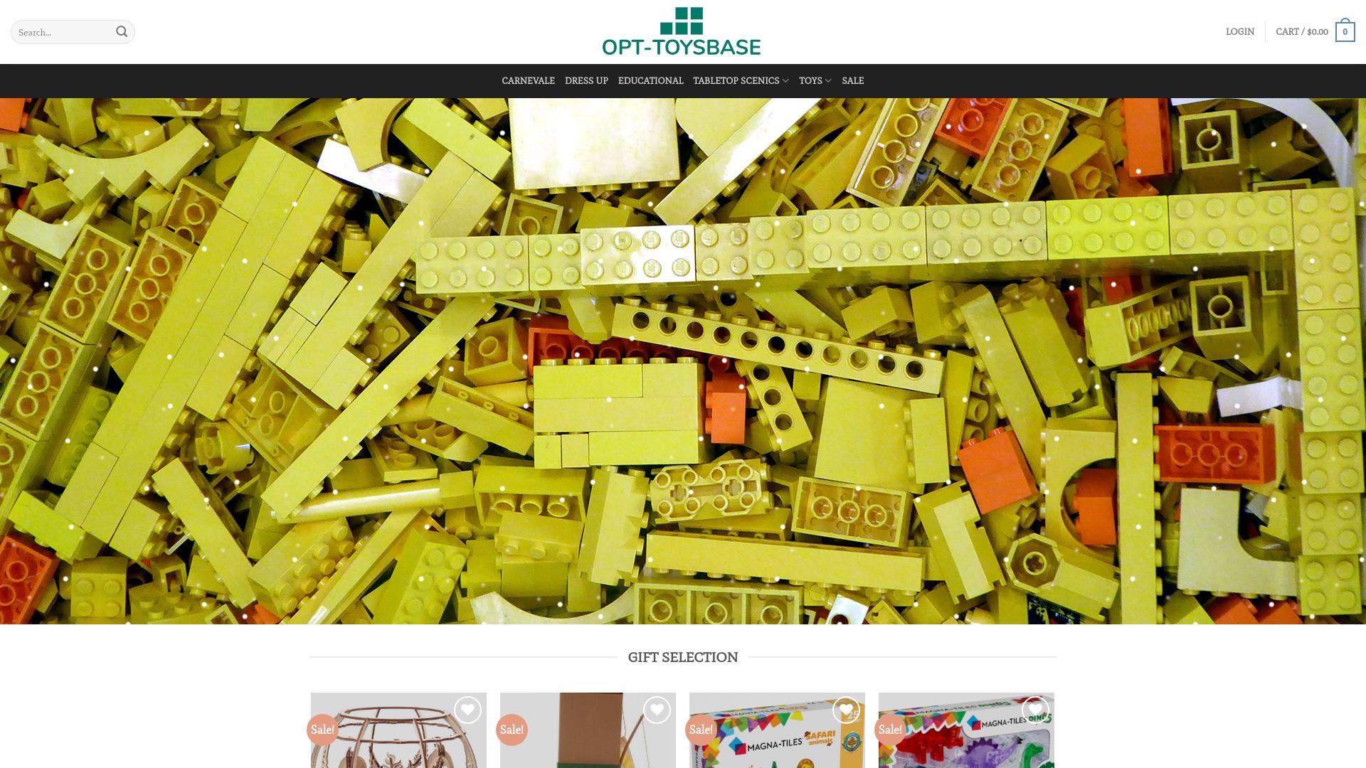 Screenshot opt-toysbase.com
