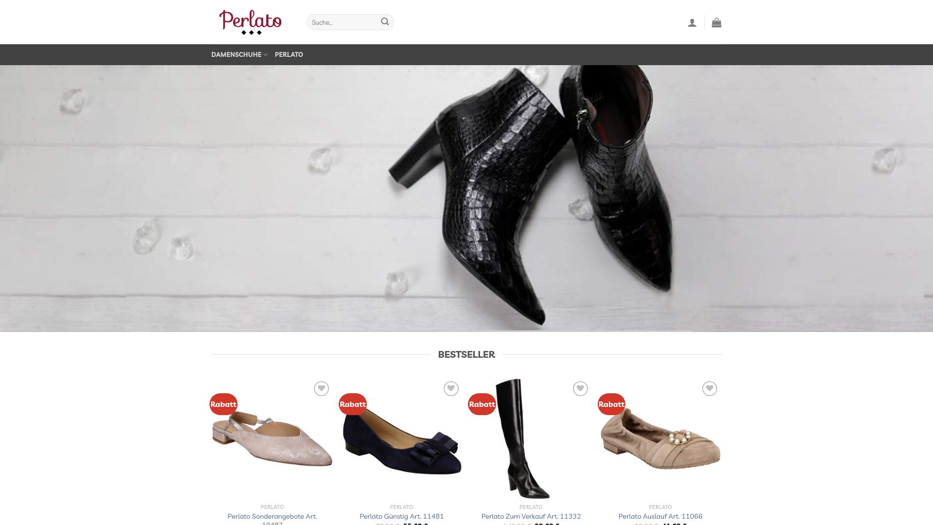 Screenshot perlatoschuhe.com