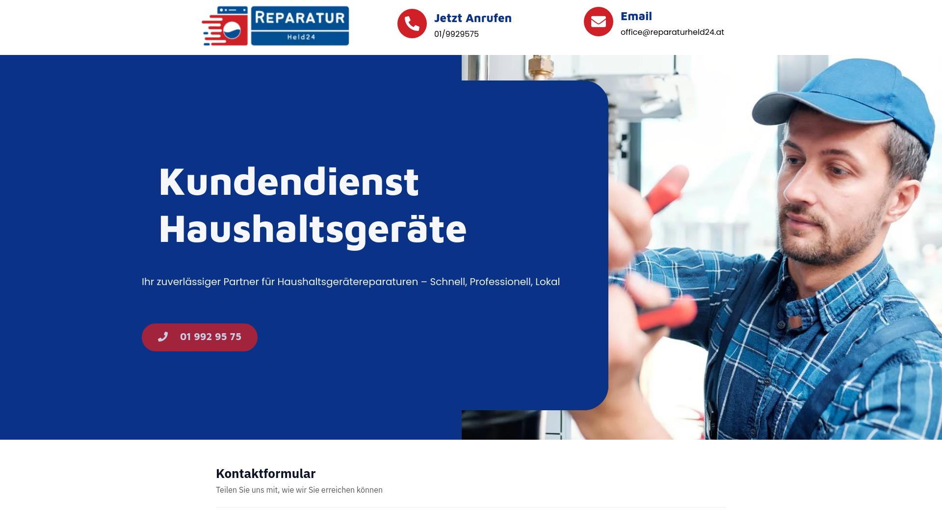Screenshot reparaturheld24.at