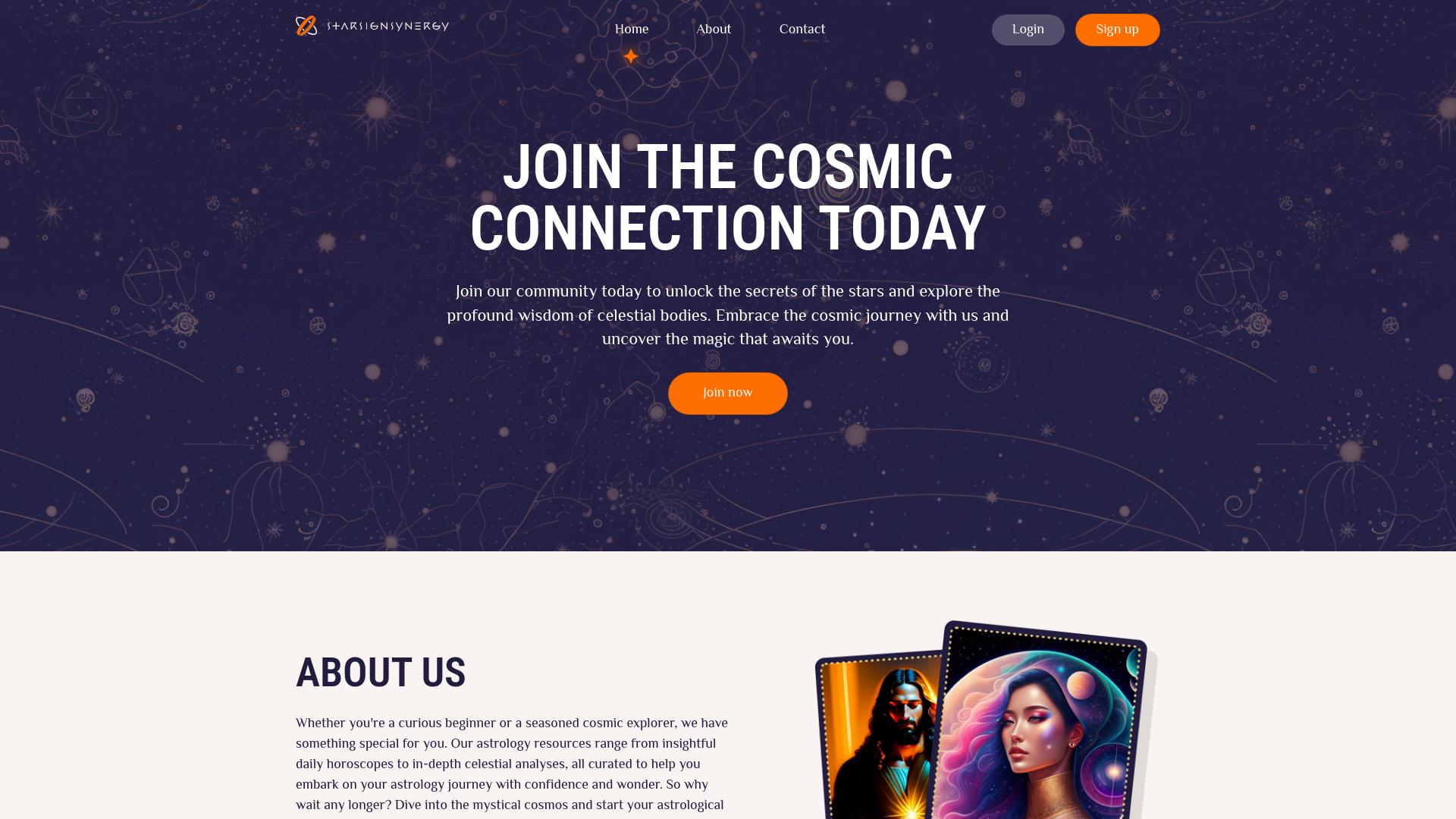 Screenshot starsignsynergy.com