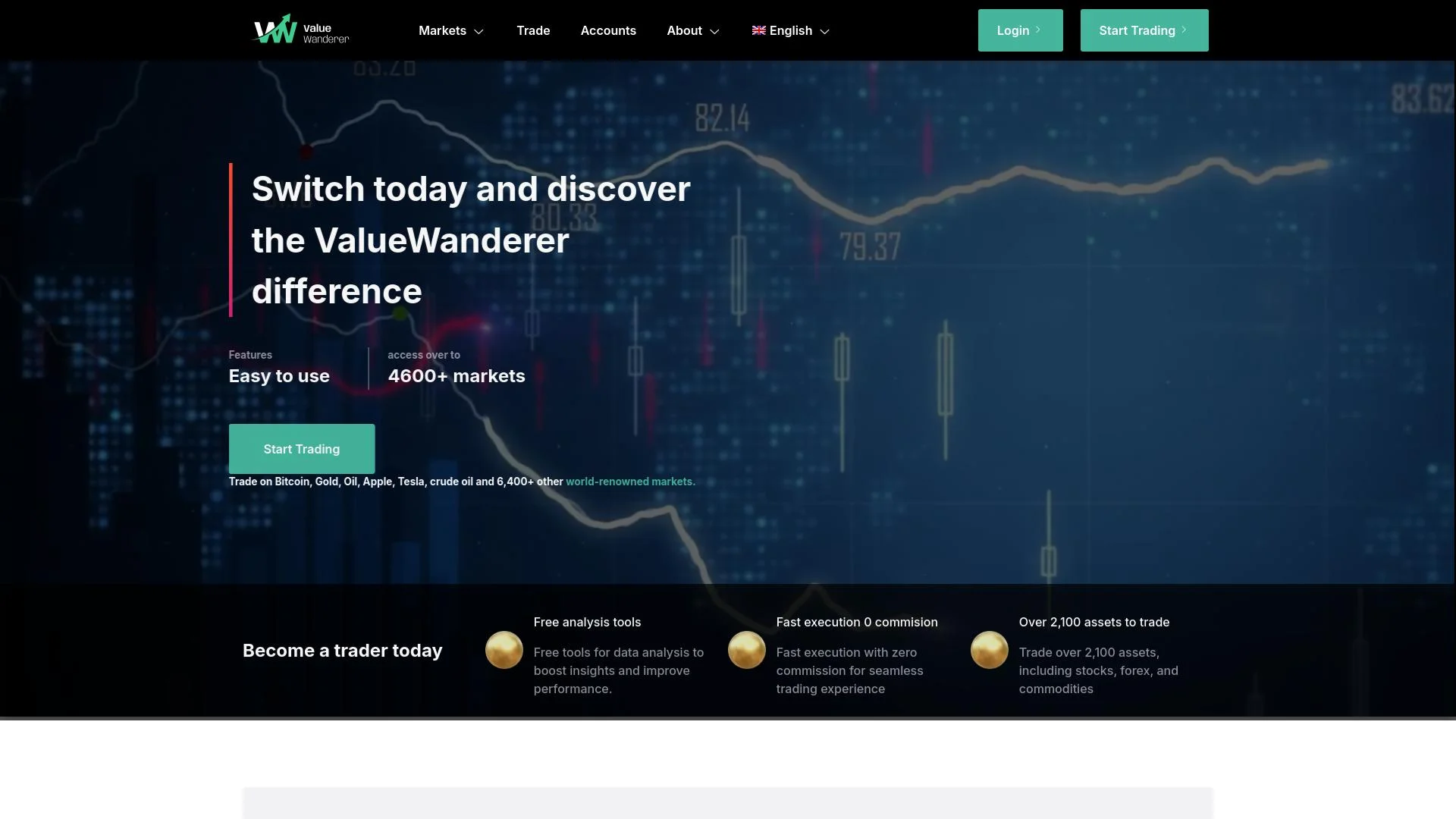 Screenshot valuewanderer.com