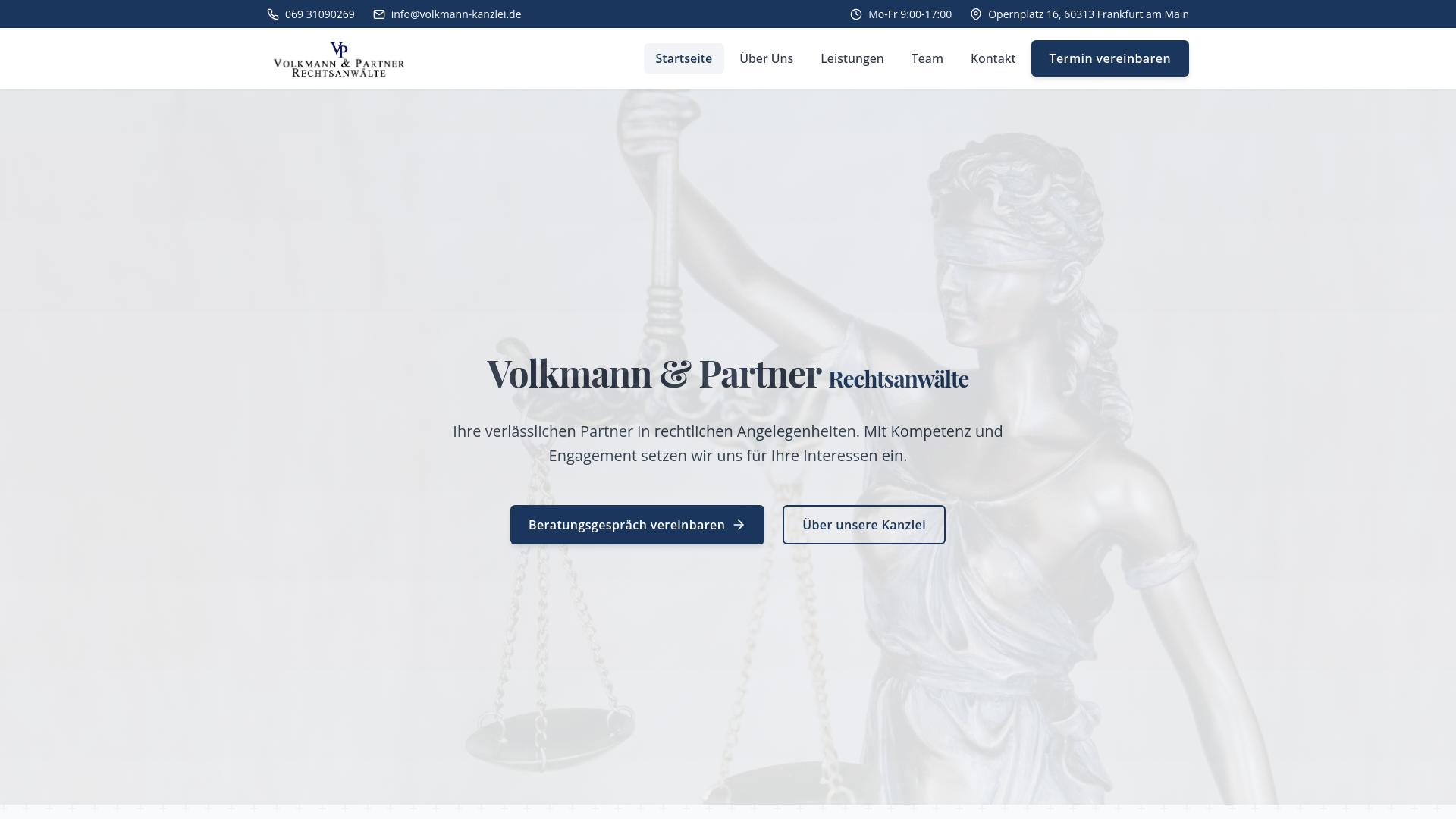 Screenshot volkmann-kanzlei.de