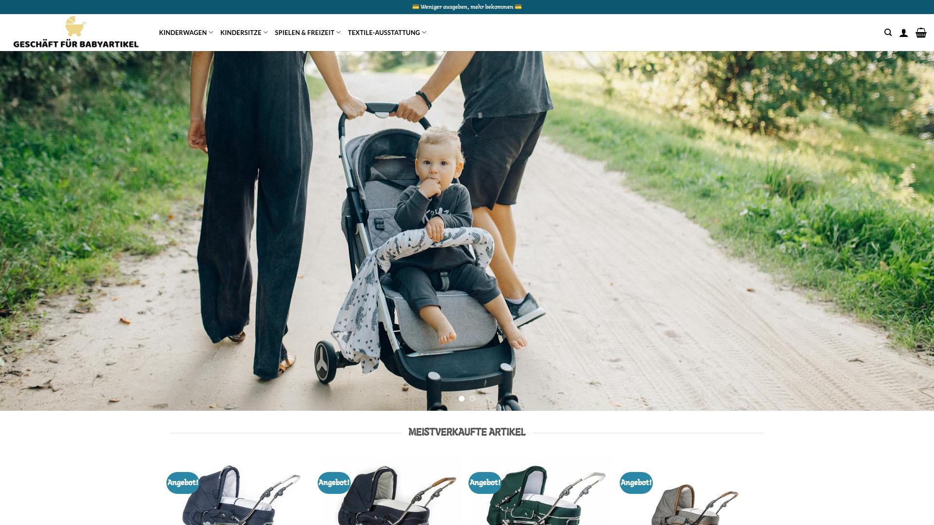 Screenshot babygluckde.com