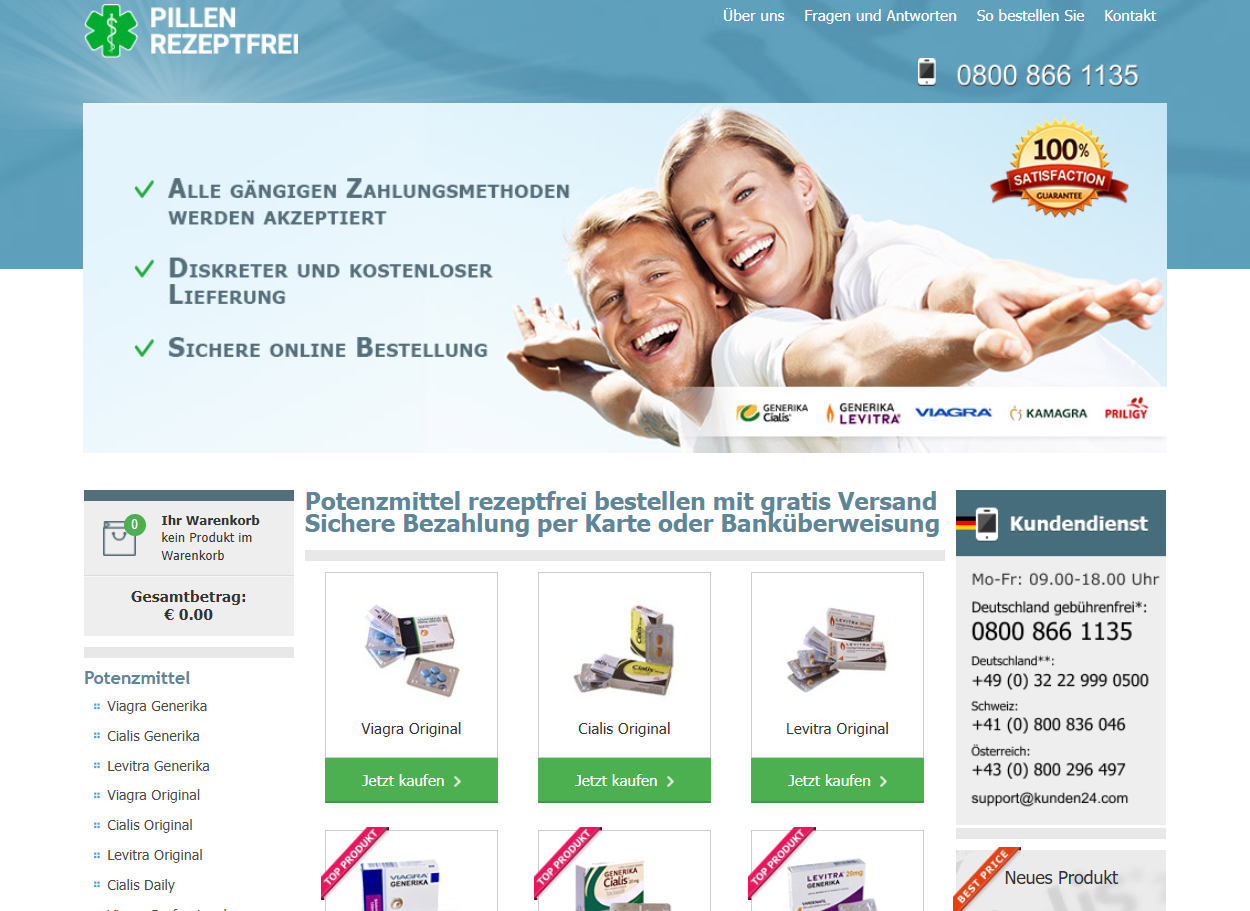 Screenshot billigerversand.nl