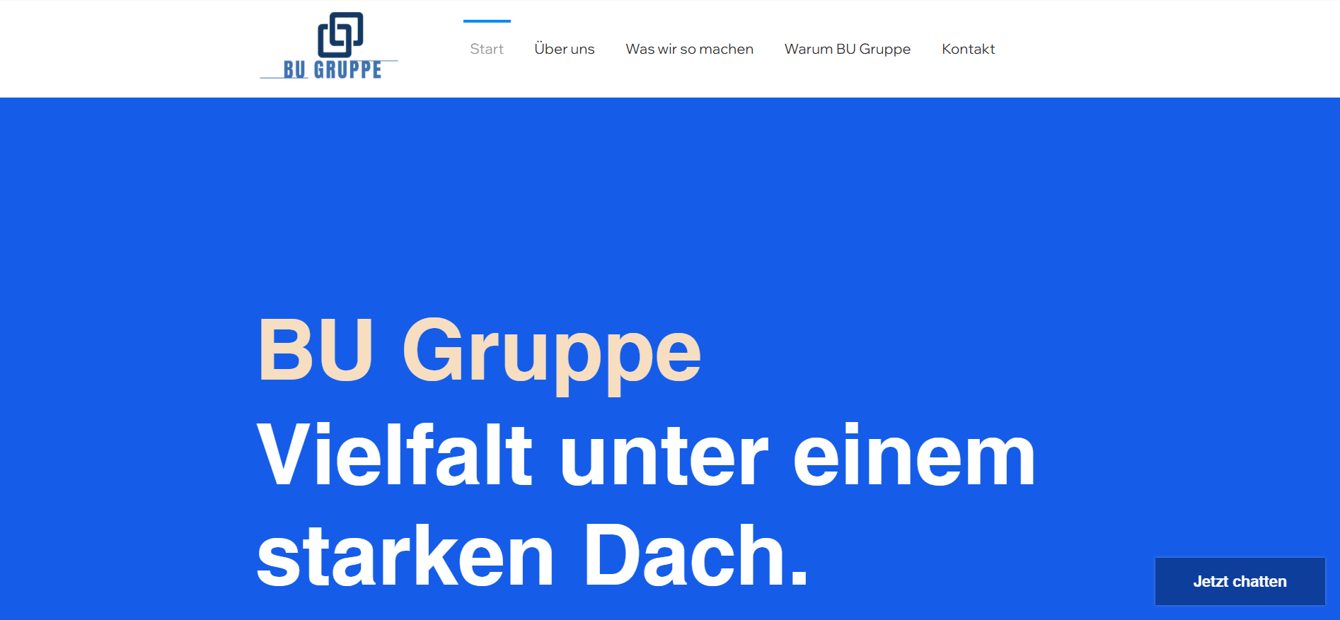 Screenshot bu-gruppe.com