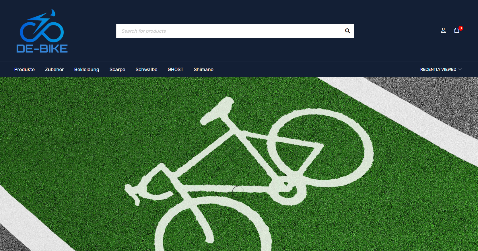 Screenshot de-bike.com