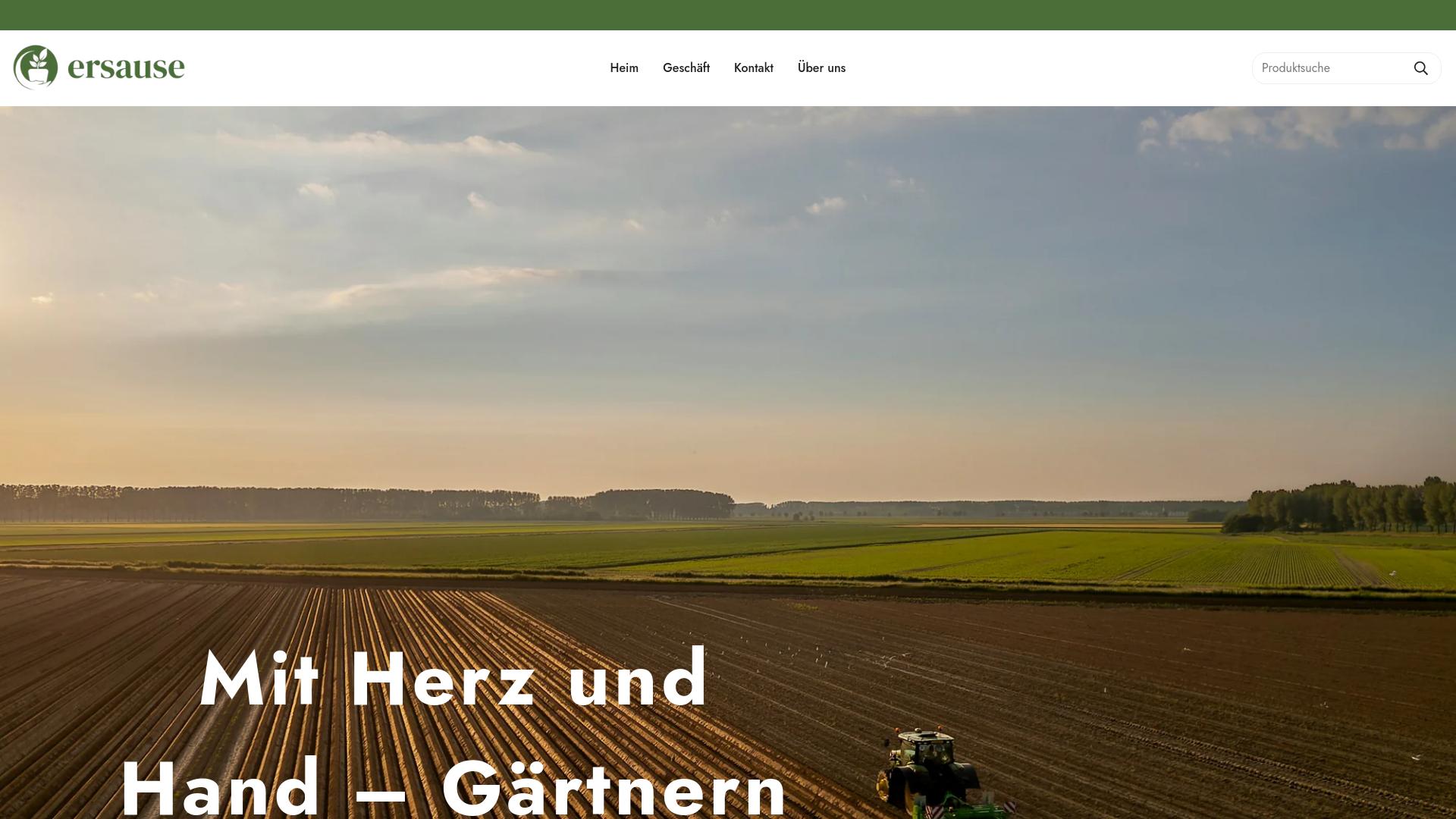 Screenshot ersause.com