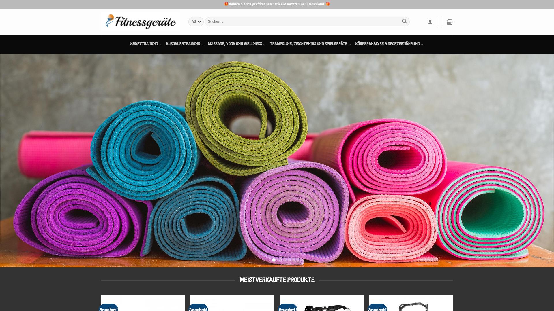 Screenshot fitnessgymtools.com