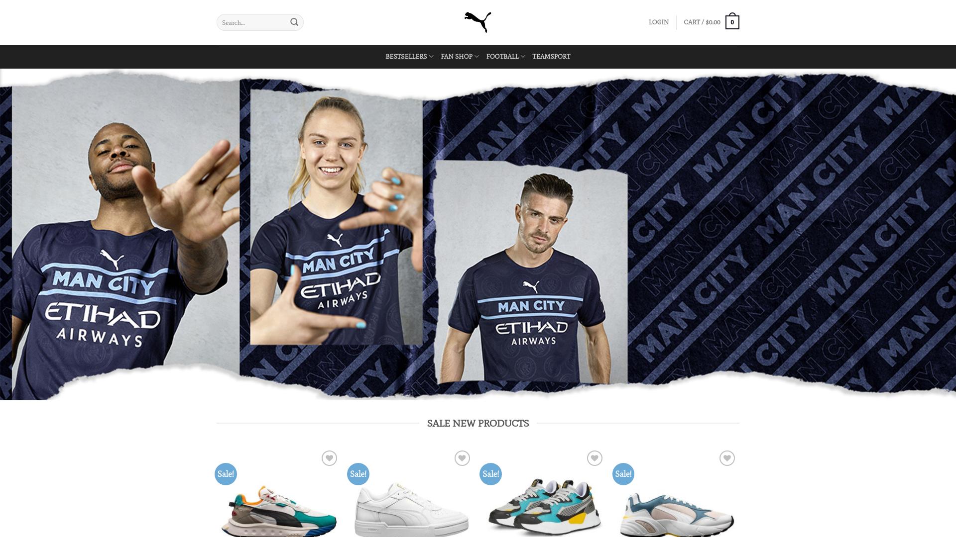 Screenshot footballhotsale.com
