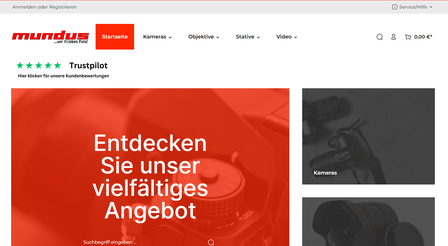 Screenshot foto-mundus-sued.de