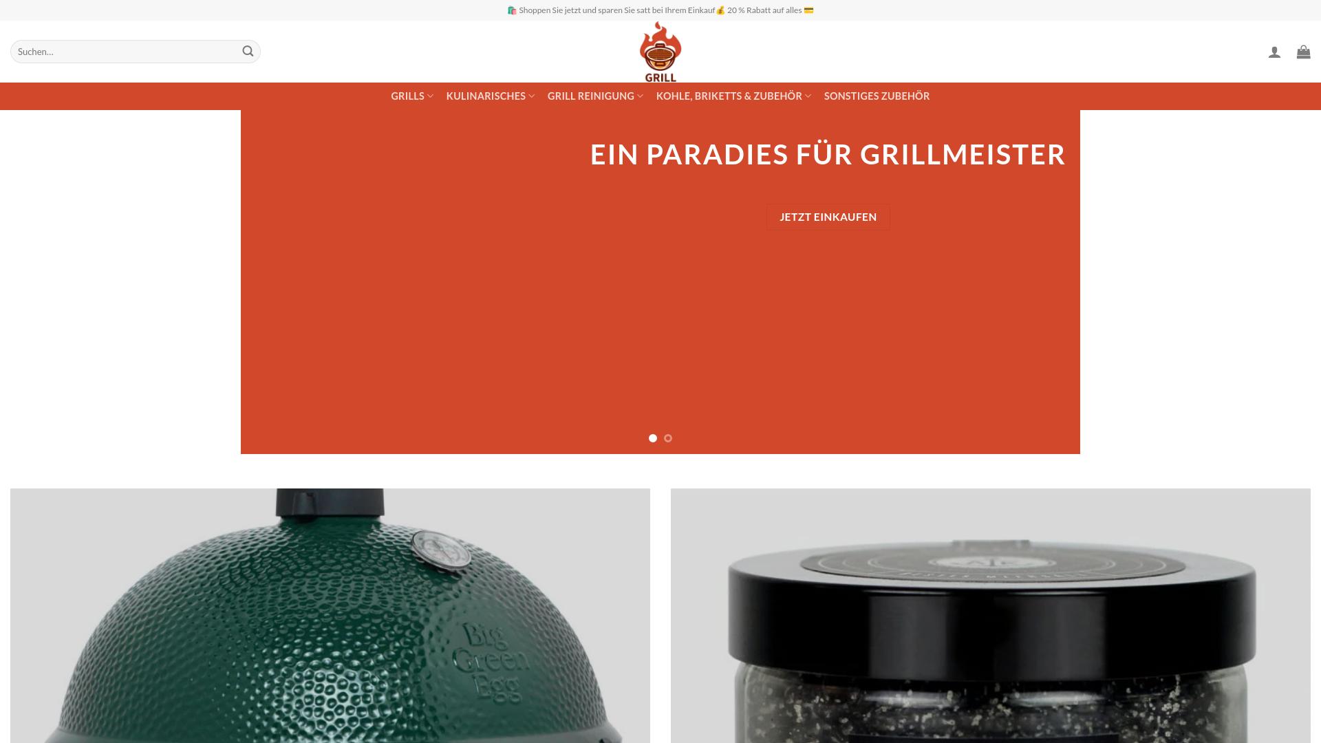 Screenshot grillfuerstshop.com