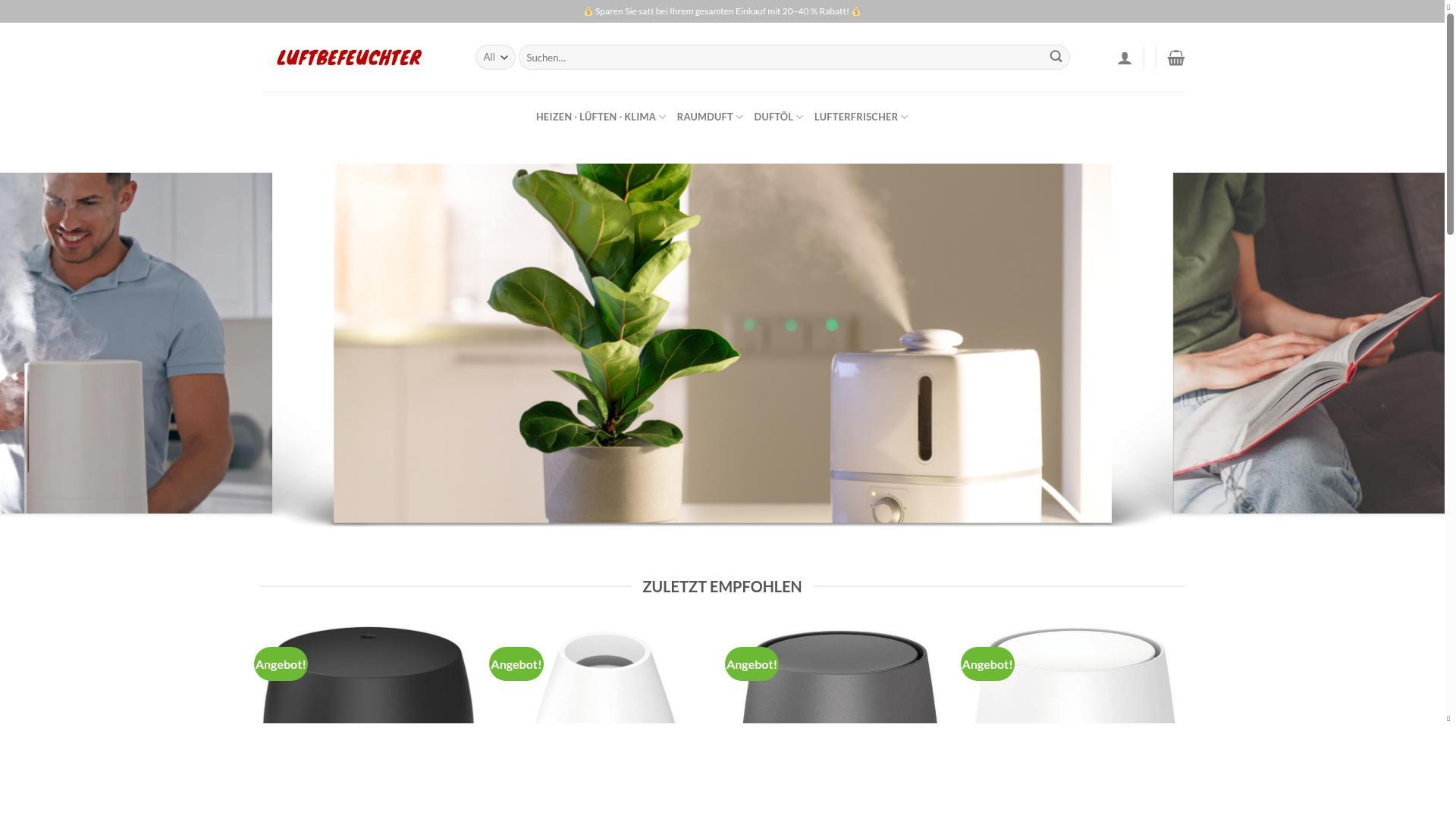 Screenshot humidifierverkauf.de