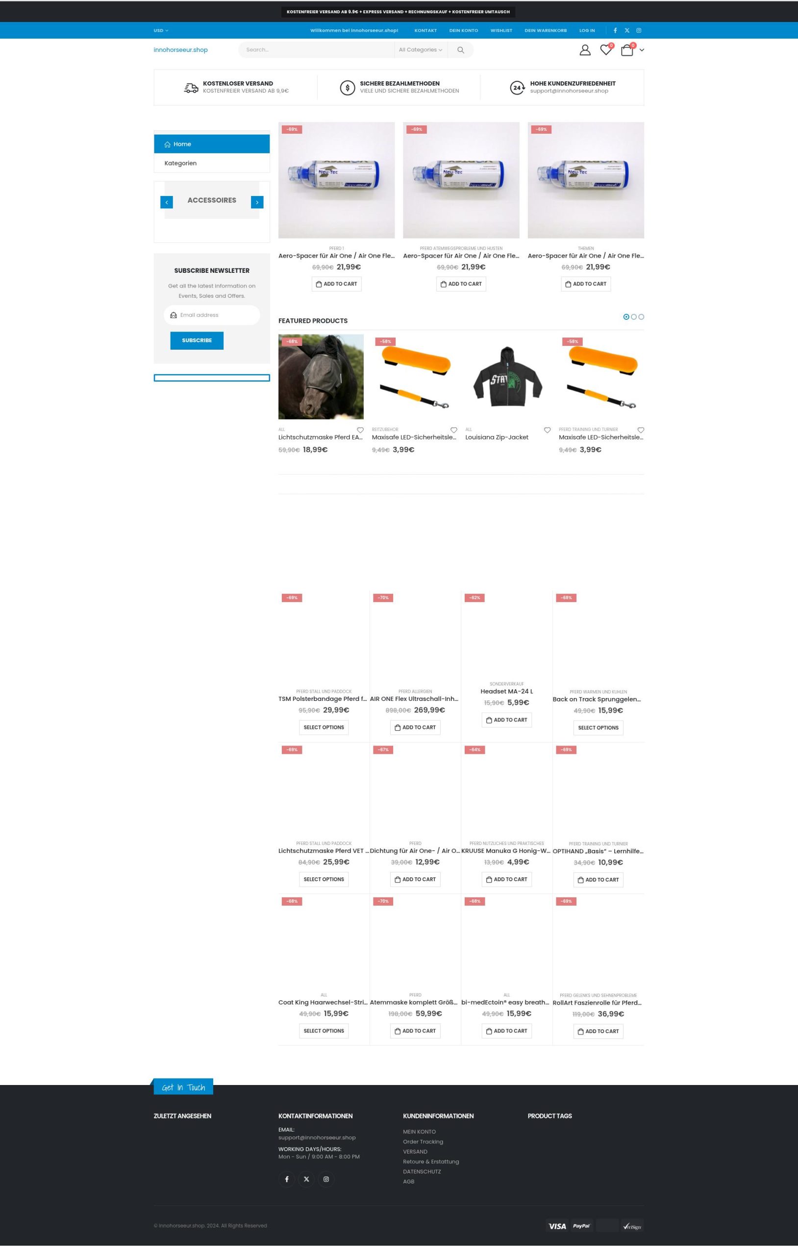 Screenshot innohorseeur.shop