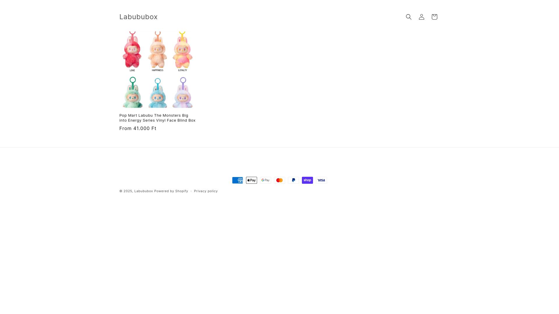 Screenshot labububox.store
