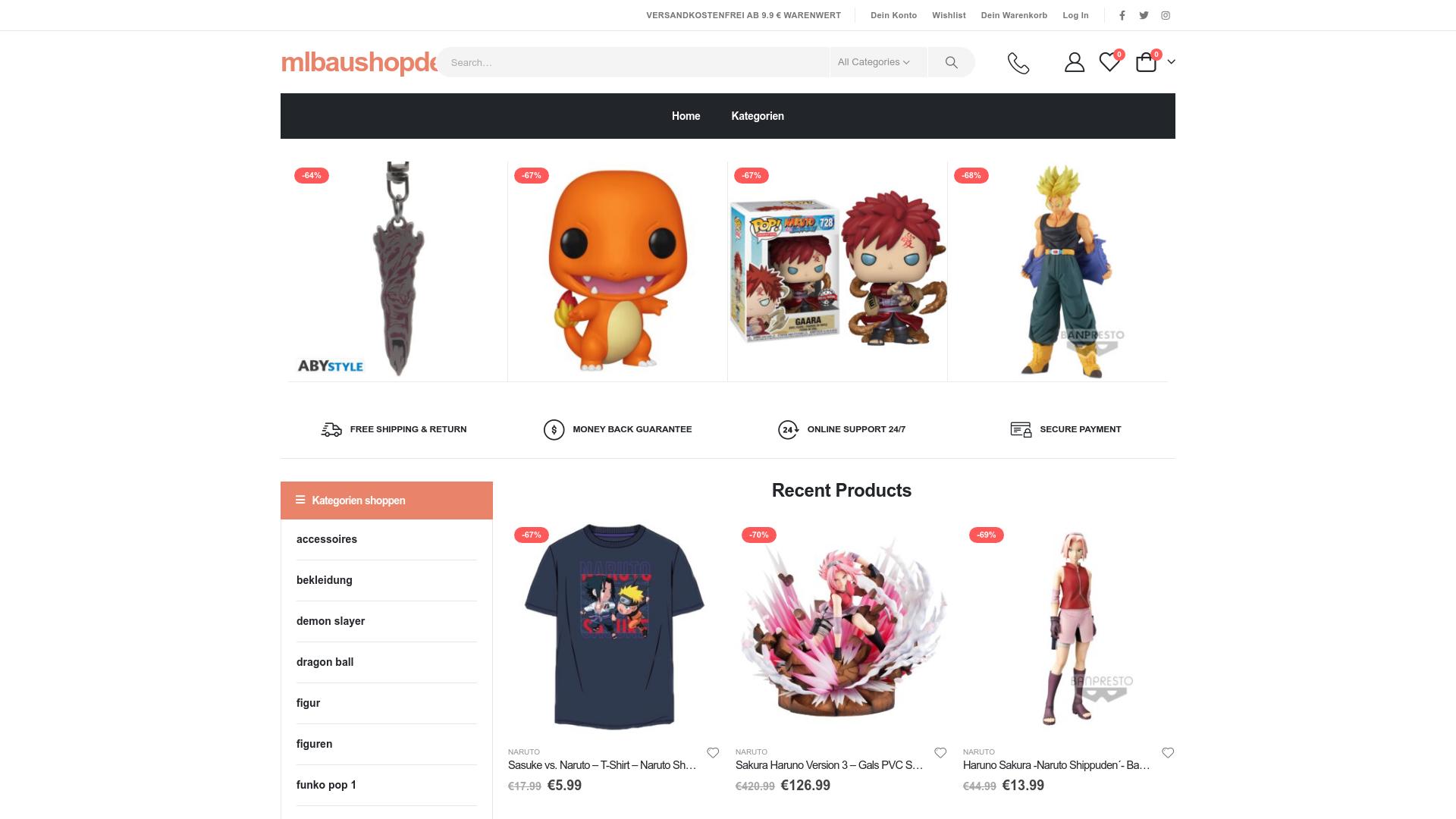 Screenshot mlbaushopdeeu.shop