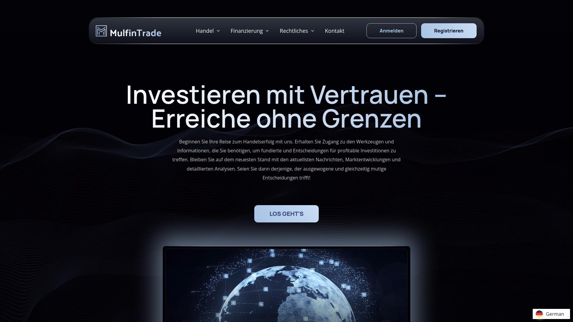 Screenshot mulfin-trade.io