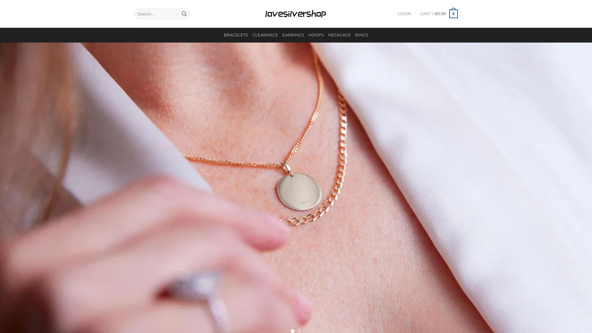 Screenshot salelovesilver.com