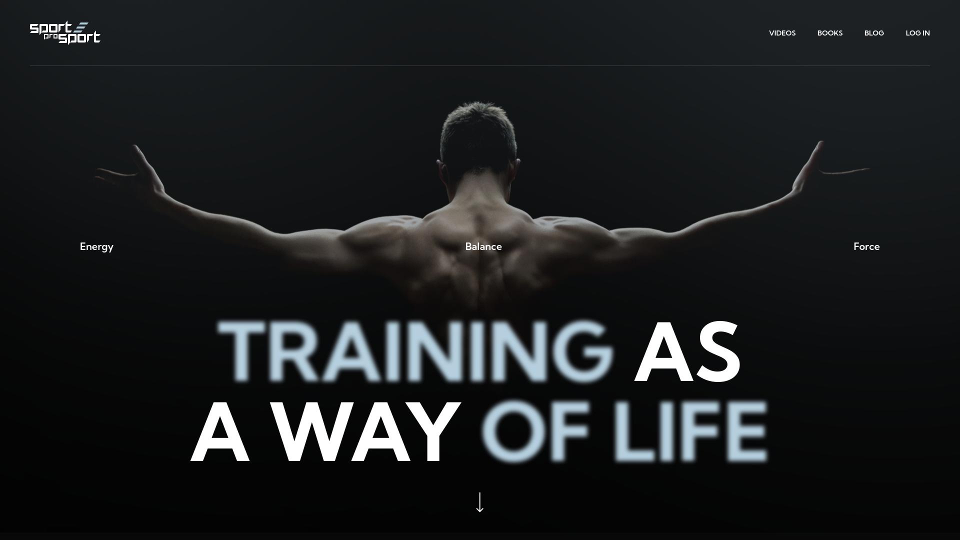 Screenshot sportprosport.com