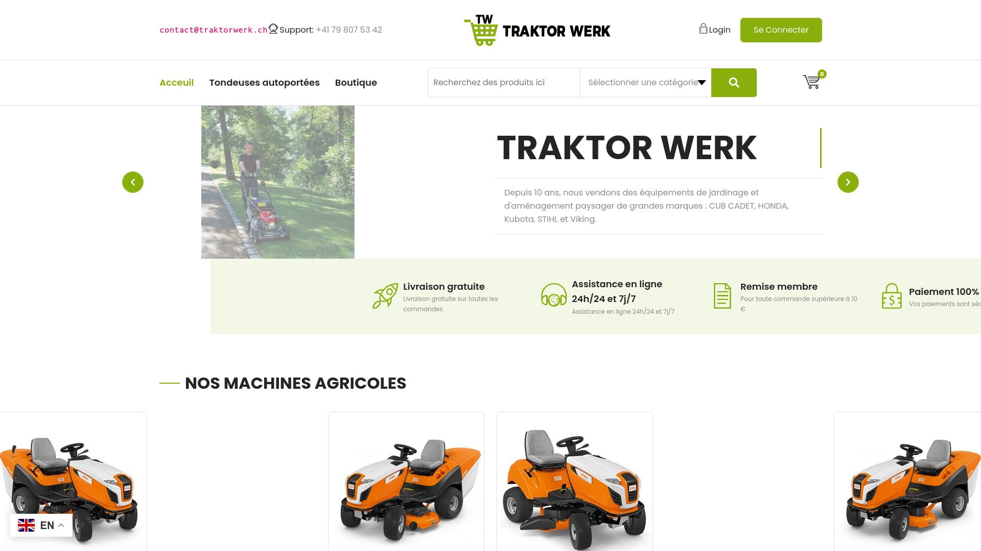 Screenshot traktorwerk.ch