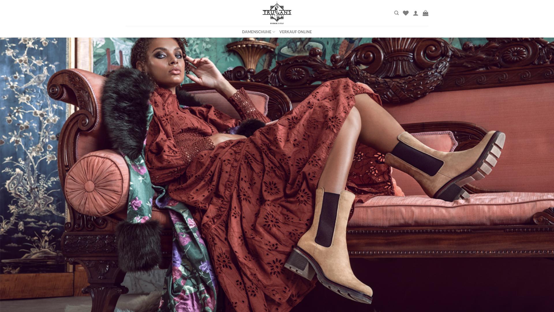 Screenshot trumanschuhe.com
