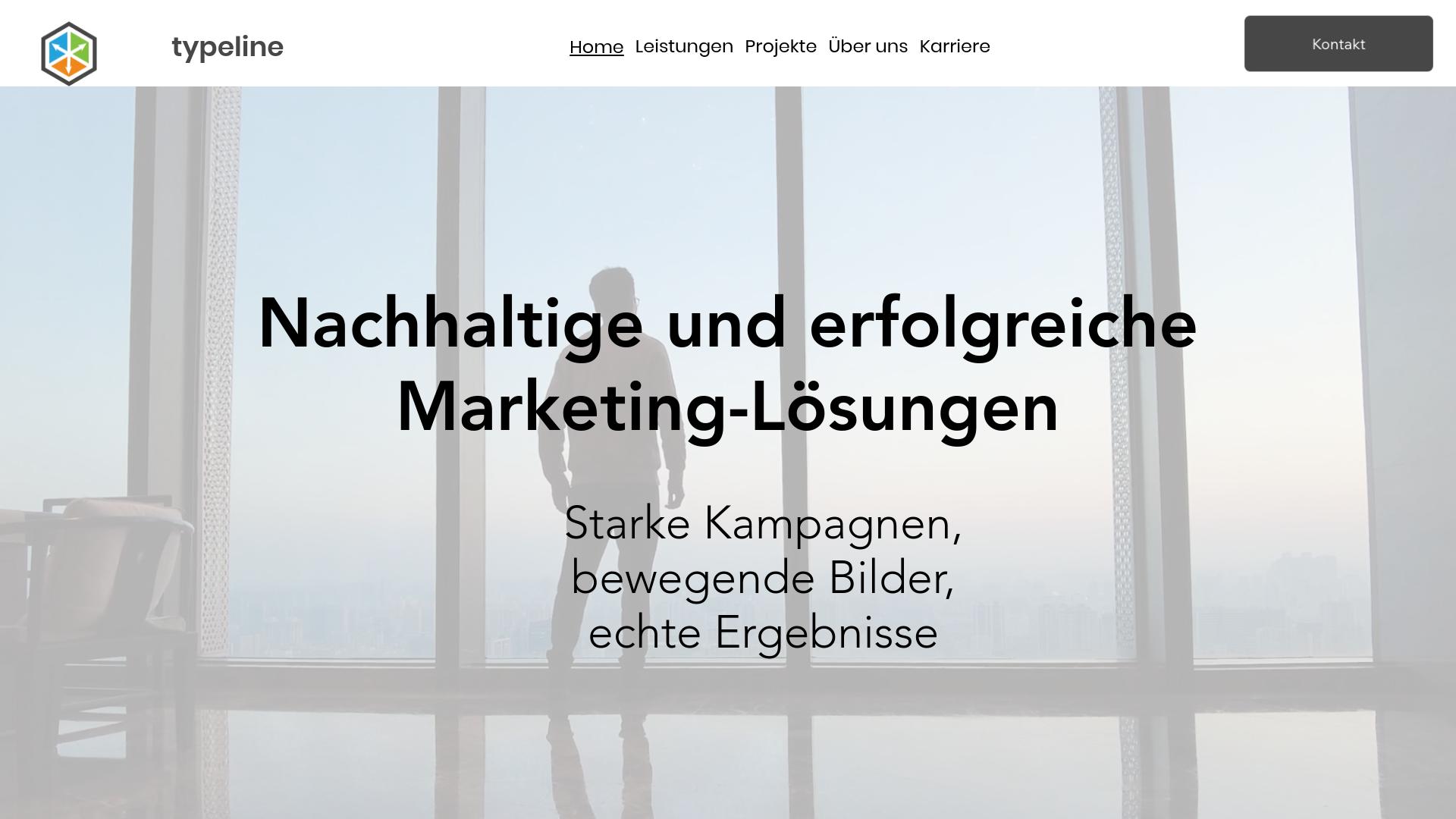 Screenshot typeline.de