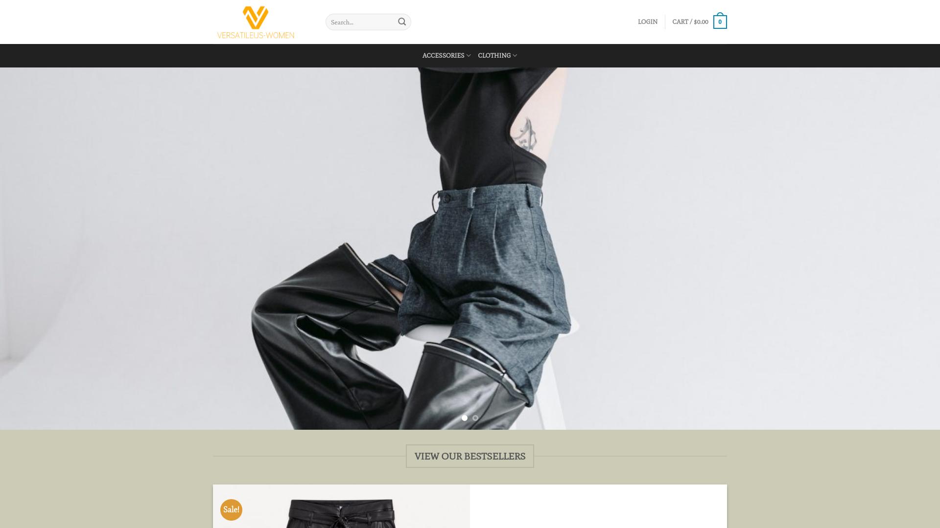 Screenshot versatileus-women.com