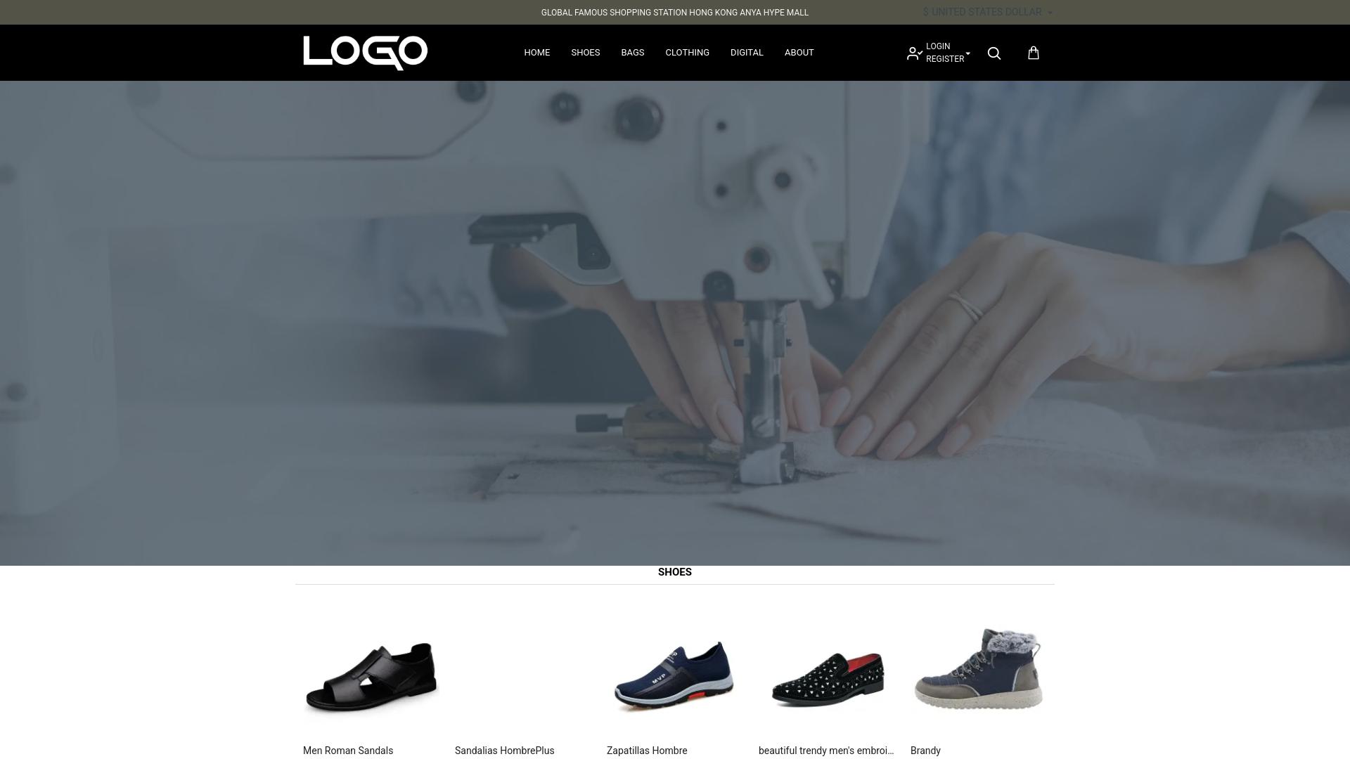 Screenshot weretail.site