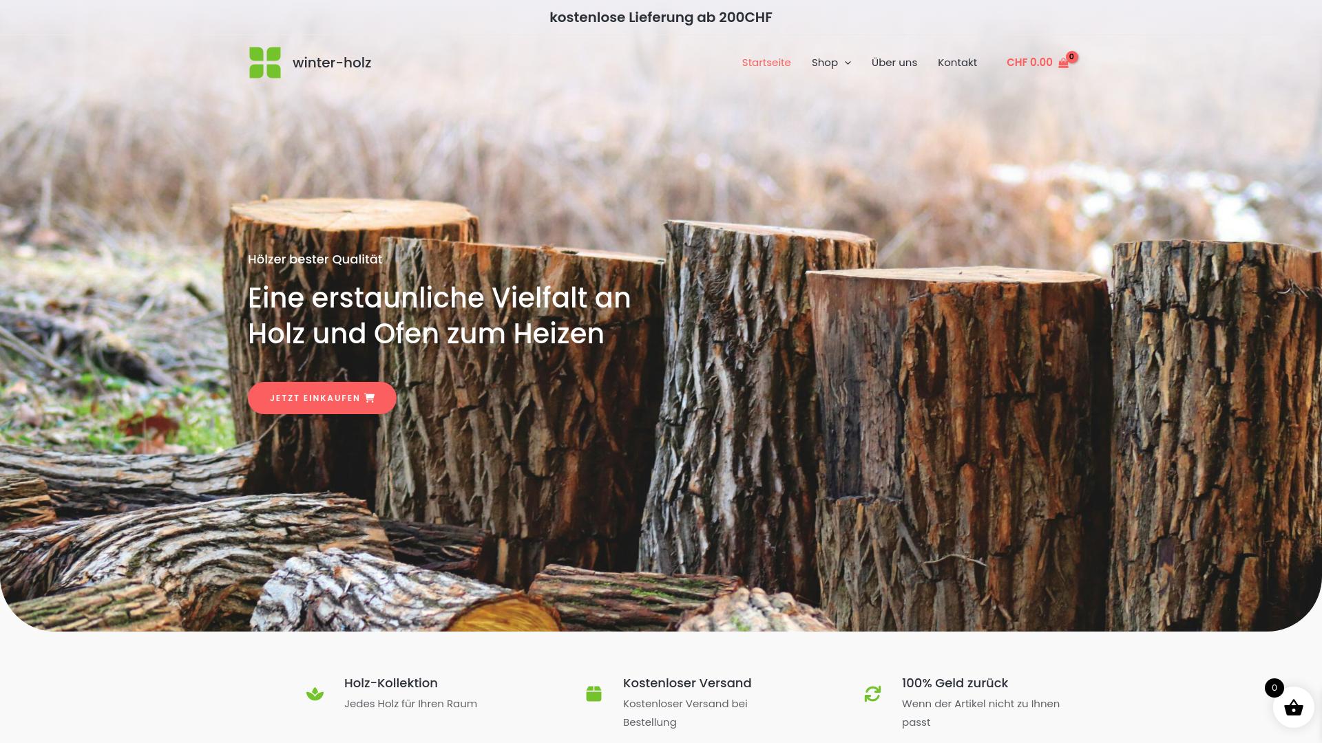 Screenshot winter-holz.com
