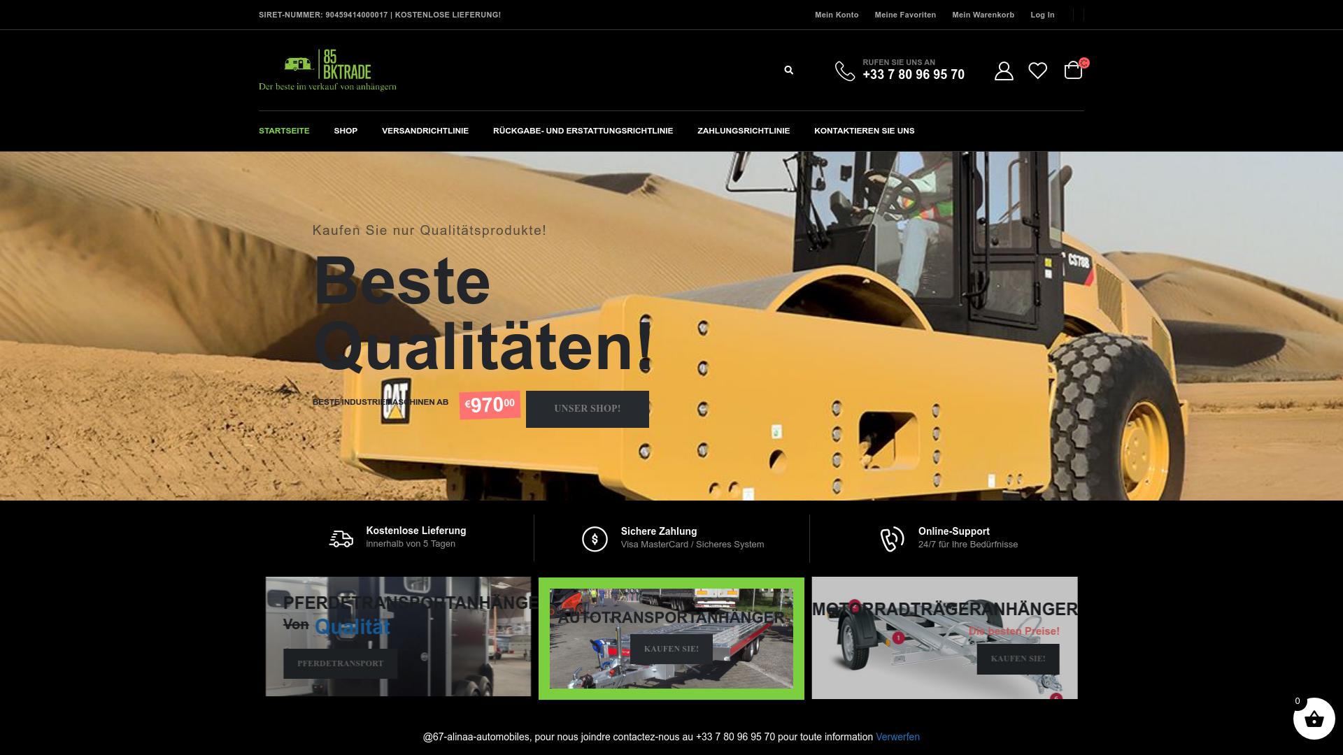 Screenshot 85-bktrade.com