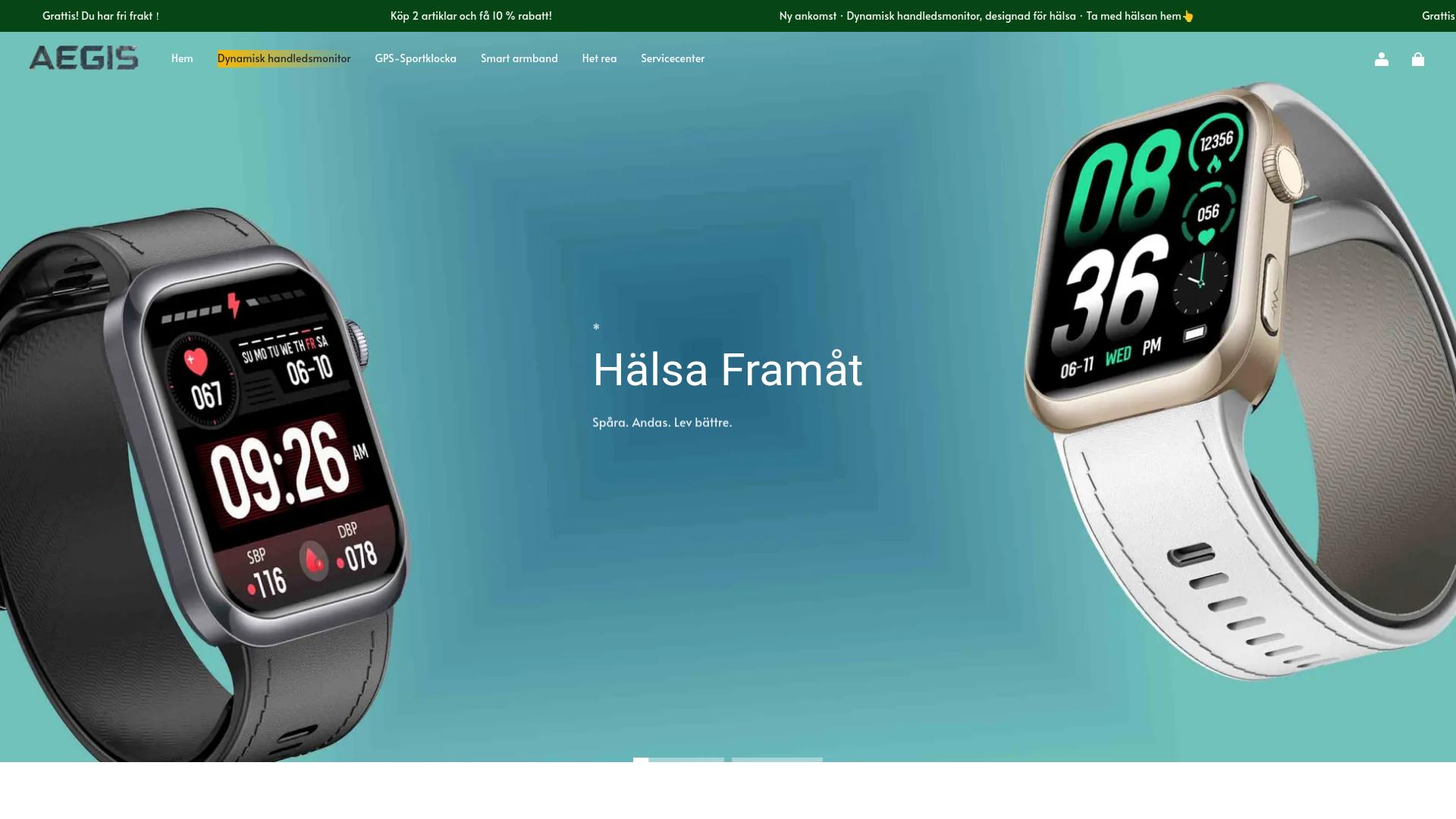 Screenshot aegisxs.com