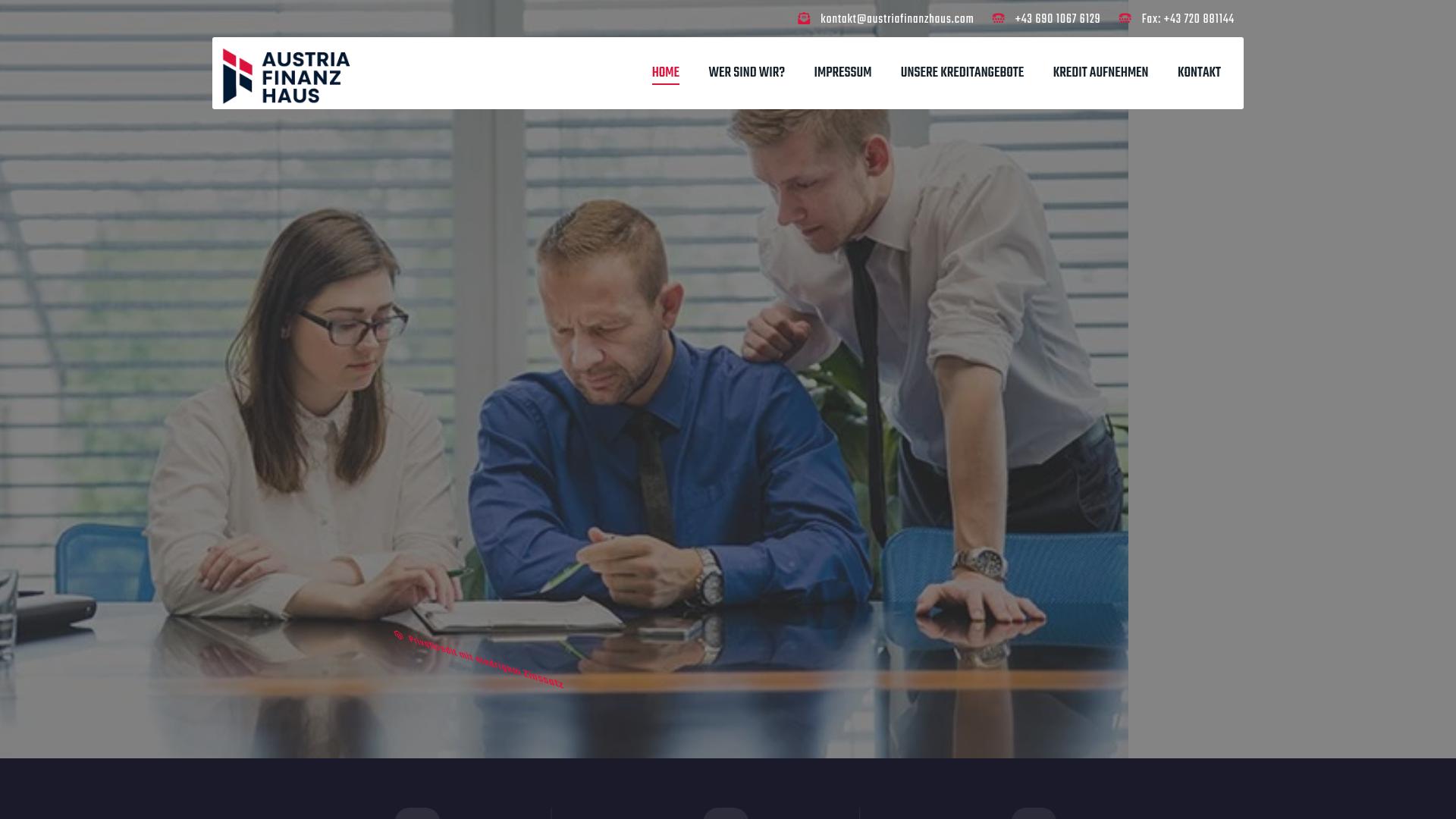 Screenshot austriafinanzhaus.com