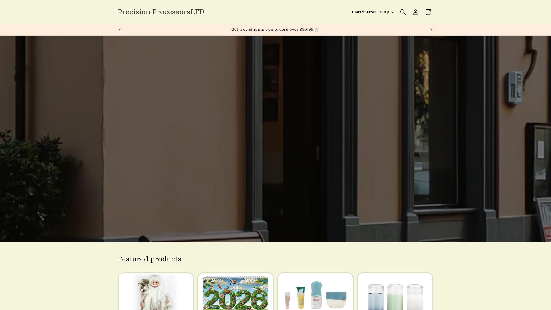 Screenshot presiond.com