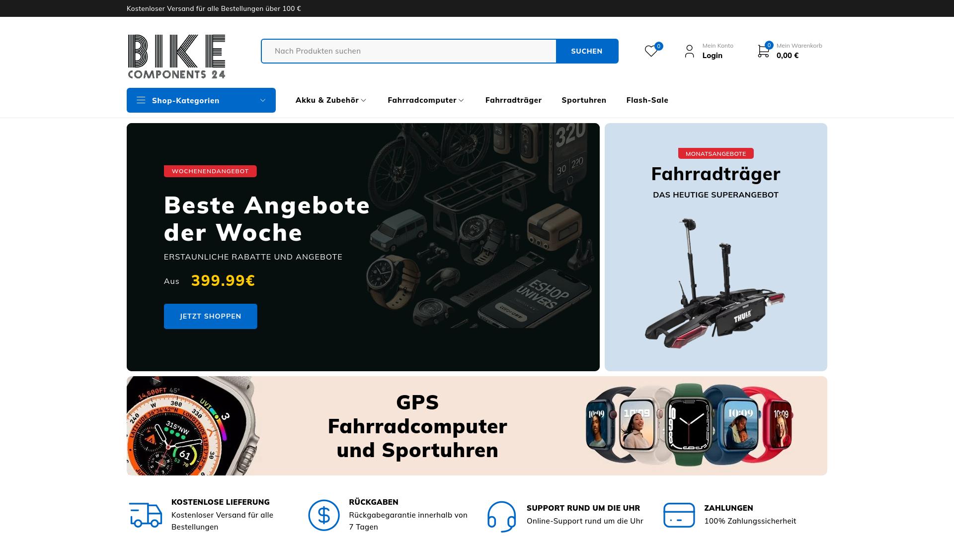 Screenshot bikecomponents24.de