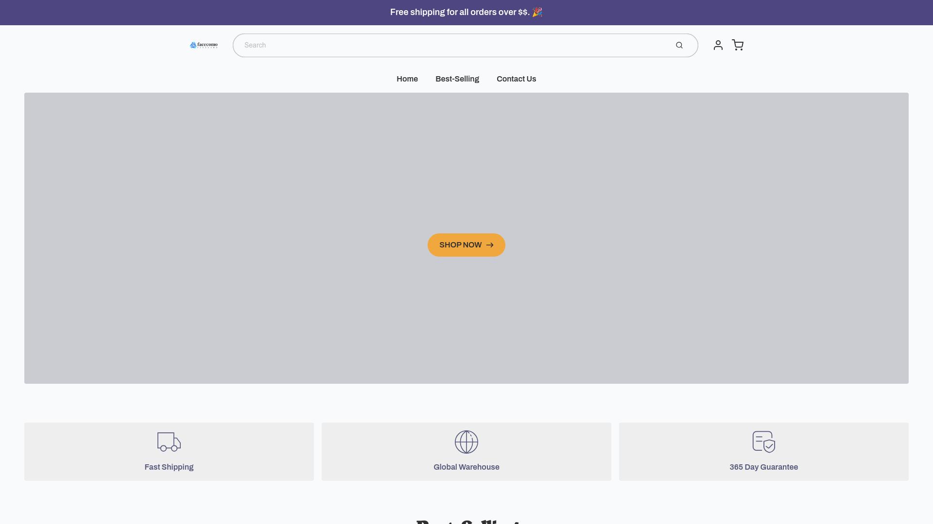 Screenshot facecomo.com