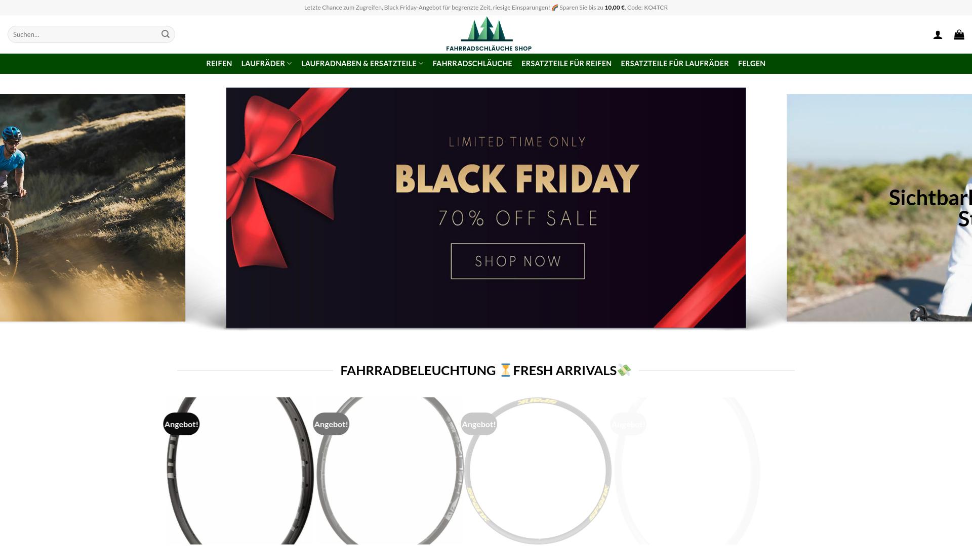 Screenshot fahrradgeschaft-de.com