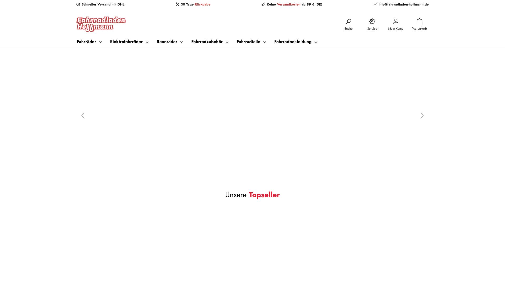 Screenshot fahrradladen-hoffmann.de