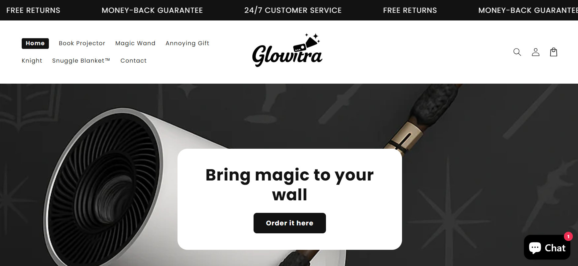 Screenshot glowtra.de