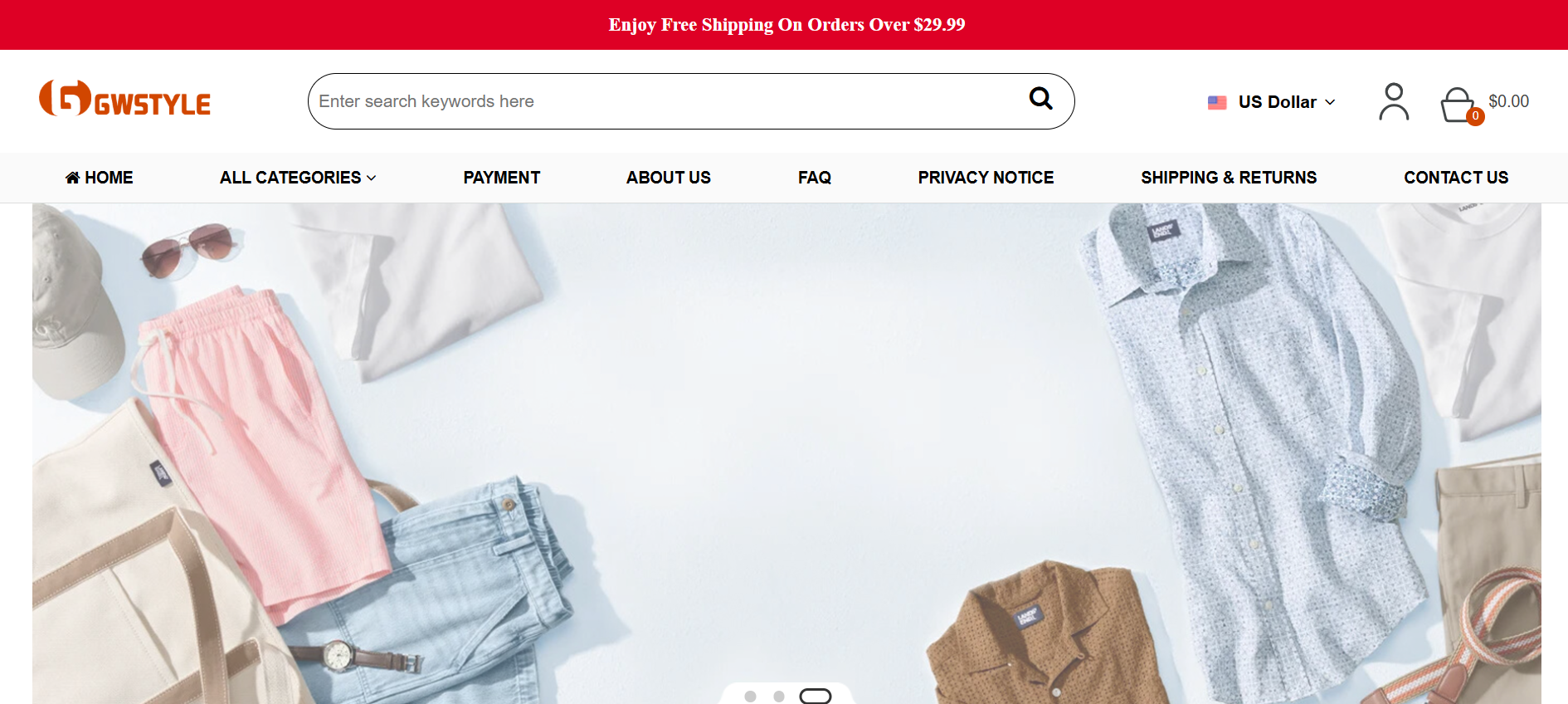 Screenshot gw-style.com